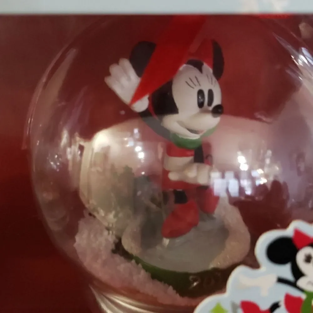 New 2 pack shatterproof  Disney ornaments